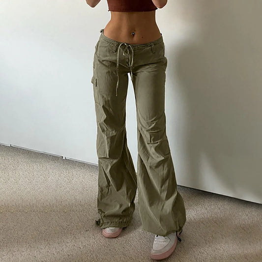 Polyester Cargo Pants